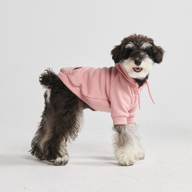 Pull à Capuche Essentiel Pour Chien - Rose Poussiéreux