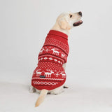 Pull pour chien en tricot - Dasher Rouge