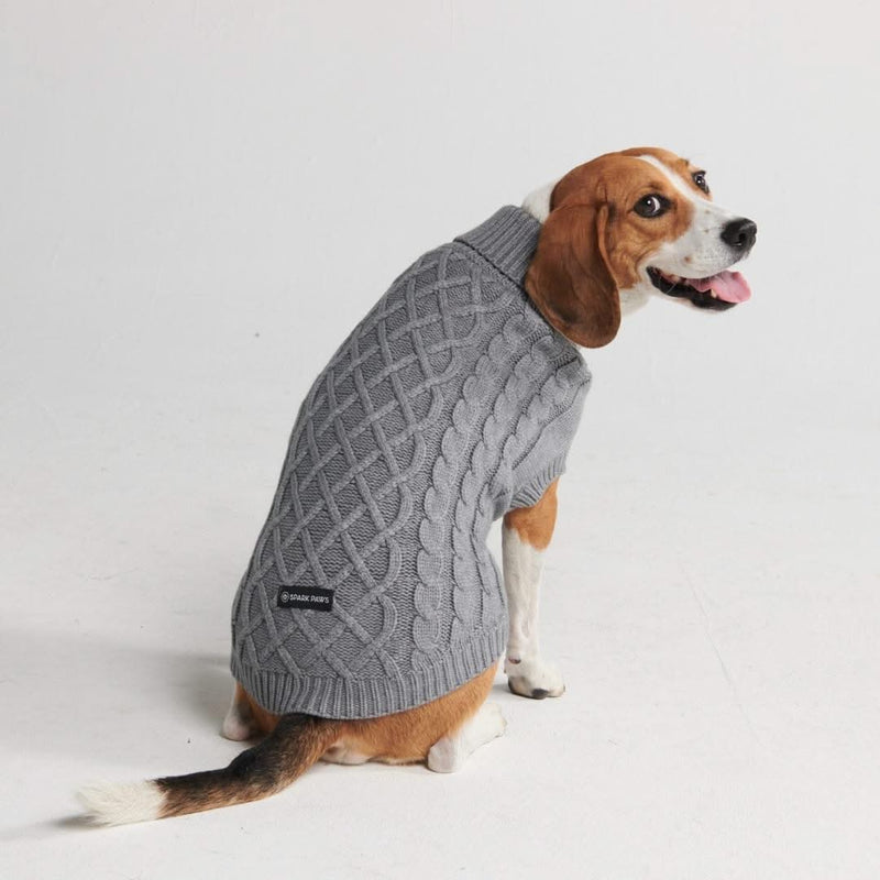 Pull en tricot pour chien