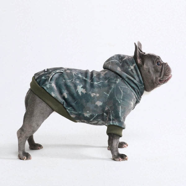 Sweats à capuche Concrete Wood pour chiens – Bois