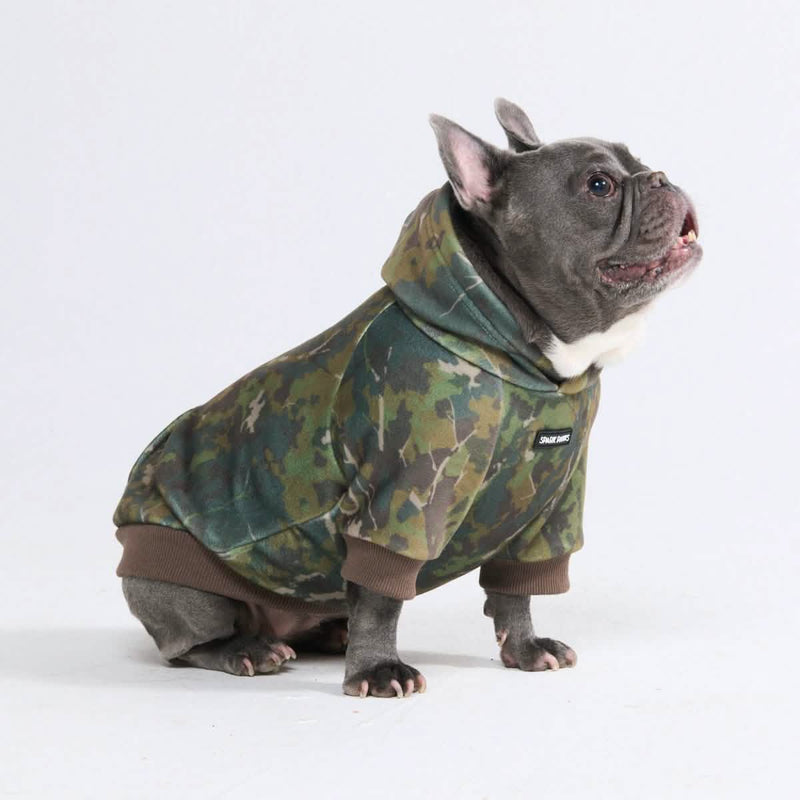 Sweats à capuche Concrete Wood pour chiens – Mousse