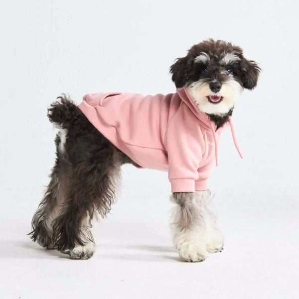 Pull à Capuche Essentiel Pour Chien - Rose Poussiéreux