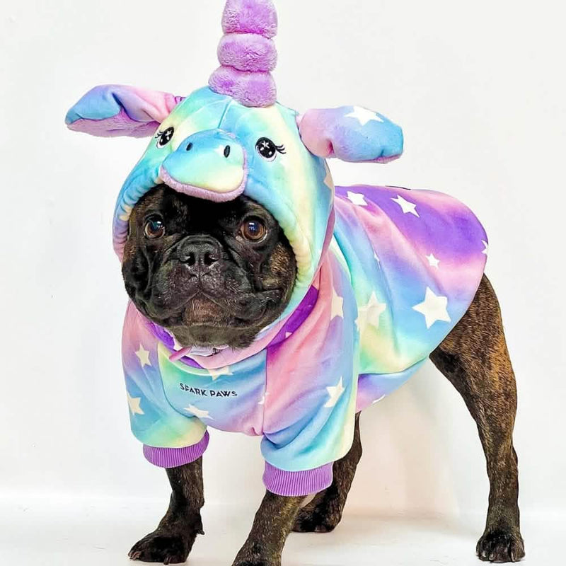 Sweat à Capuche Halloween pour Humain – Licorne