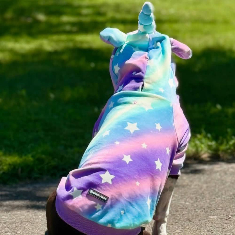 Sweat à Capuche Halloween pour Humain – Licorne