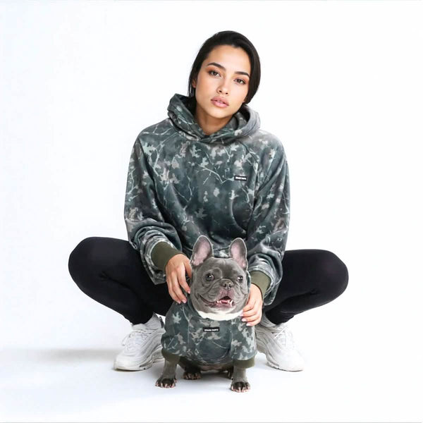 Sweats à capuche Concrete Wood pour humains – Bois