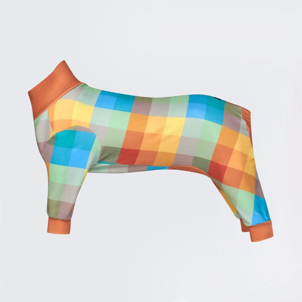 Pyjama pour chien - Mélange à carreaux