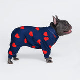 Pyjama pour chien - Coeurs