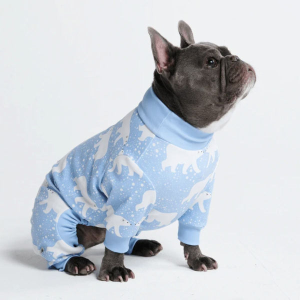 Pyjama pour chien - Ours polaire enneigé