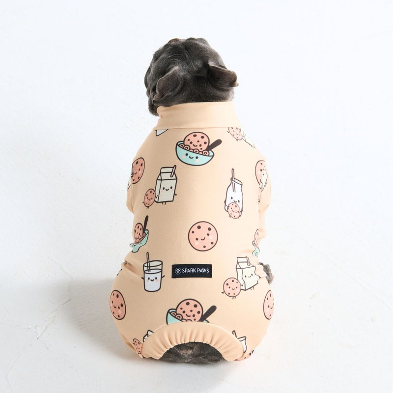 Pyjama pour chien - Biscuits et Lait