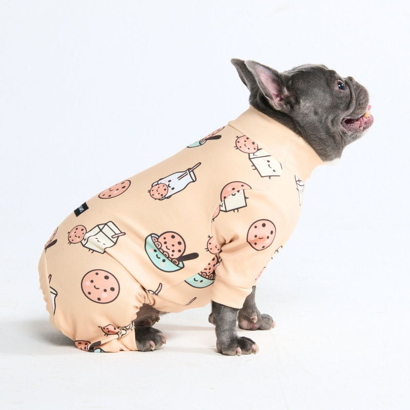 Pyjama pour chien - Biscuits et Lait