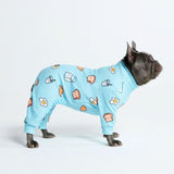 Pyjama pour chien - Petit Déjeuner Bleu