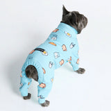 Pyjama pour chien - Petit Déjeuner Bleu
