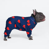 Pyjama pour chien - Coeurs