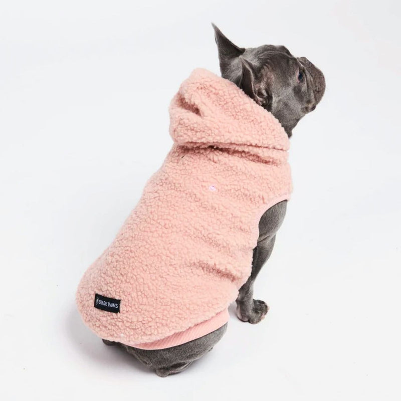 Veste Sherpa Teddy - Rose