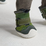 Chaussures pour chien sur pavé chaud - Vert