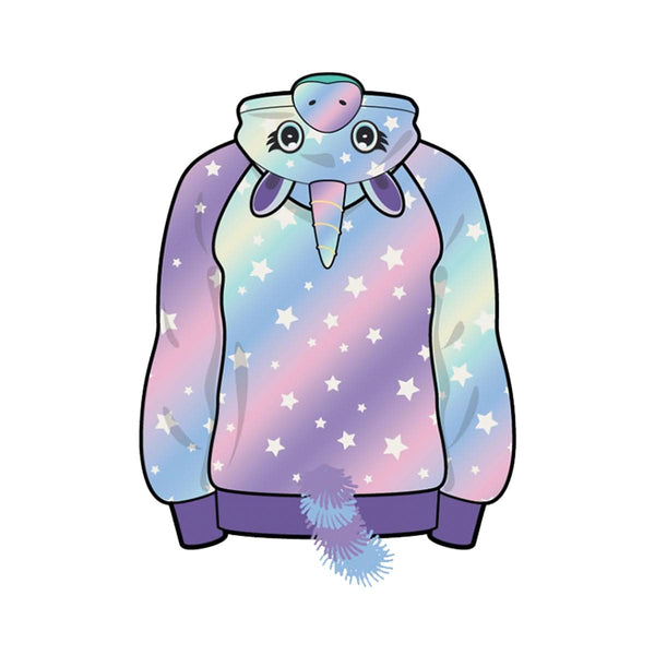 Sweat à Capuche Halloween pour Humain – Licorne