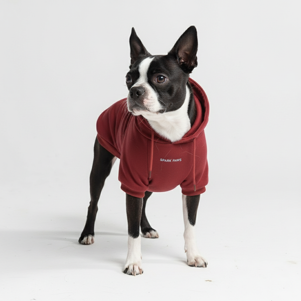 Pull à Capuche Essentiel Pour Chien - Bourgogne