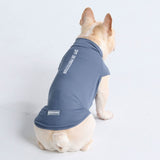 T-shirt pour chien avec écran solaire - Bleu marine