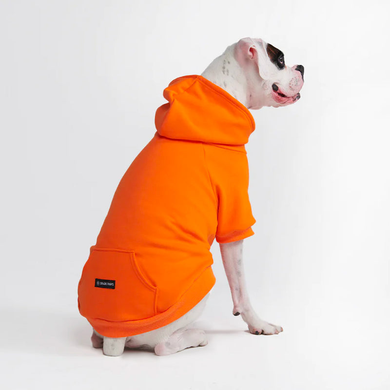 Sweat à capuche Essential Dog - Orange