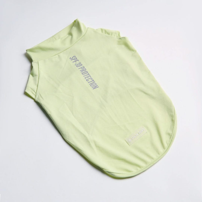 T-shirt pour chien avec écran solaire - Vert clair