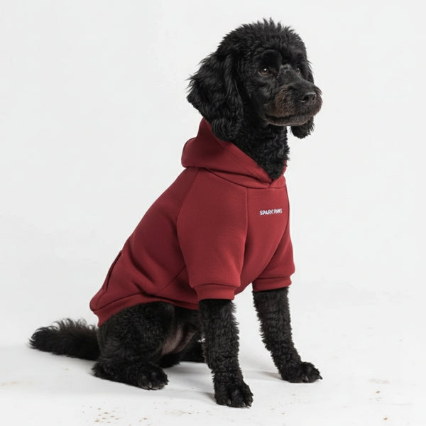 Pull à Capuche Essentiel Pour Chien - Bourgogne