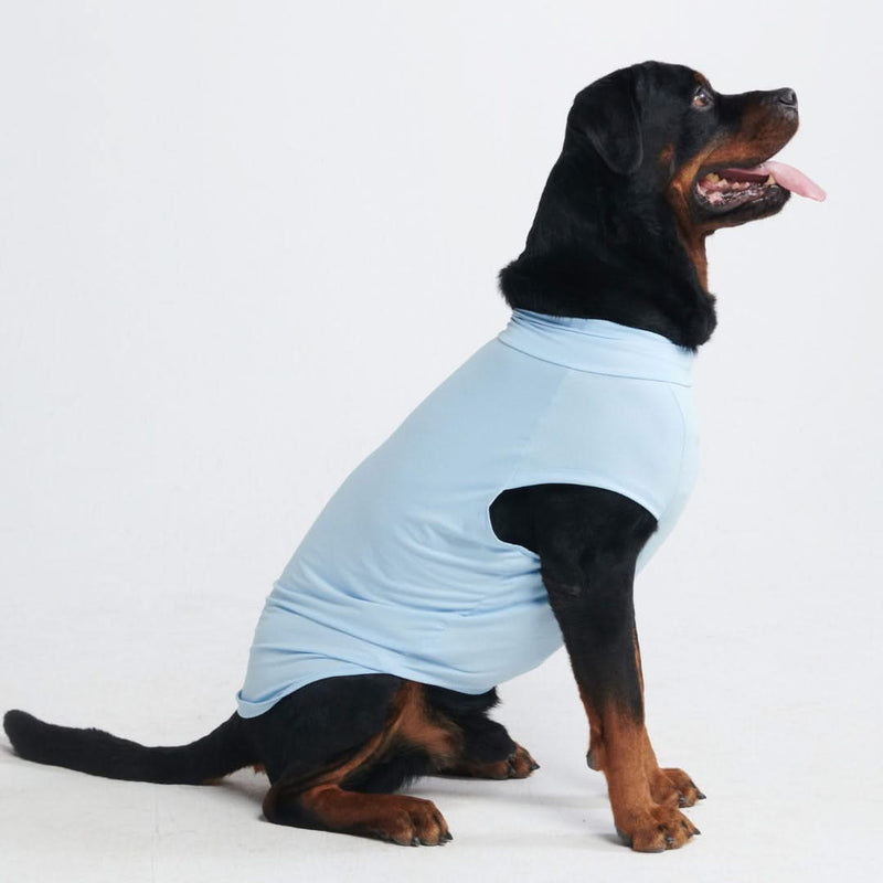 T-shirt pour chien avec écran solaire - Bleu