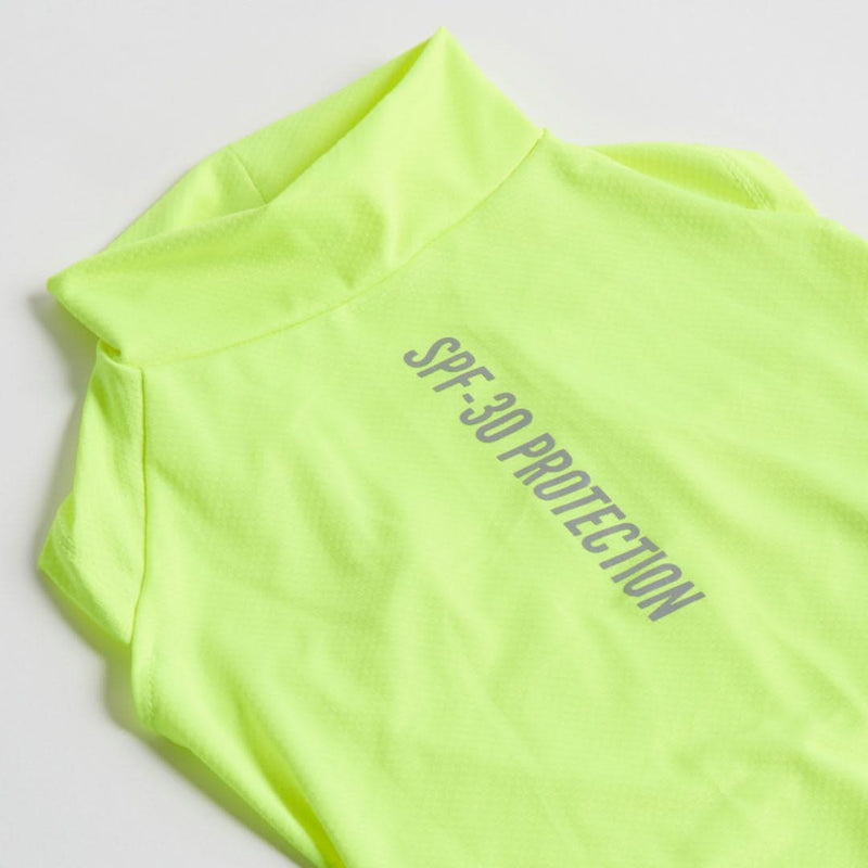 T-shirt pour chien avec écran solaire - Néon