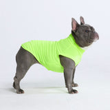 T-shirt pour chien avec écran solaire - Néon