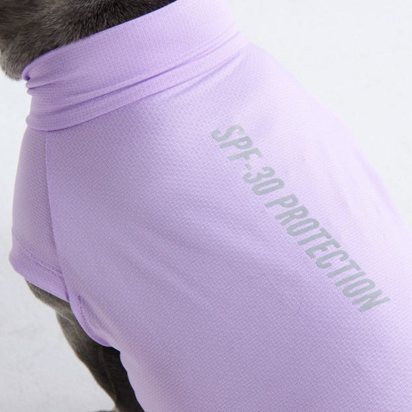 T-shirt pour chien avec écran solaire - Violet