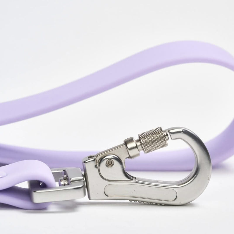 Laisse pour chien en PVC imperméable - Lilas