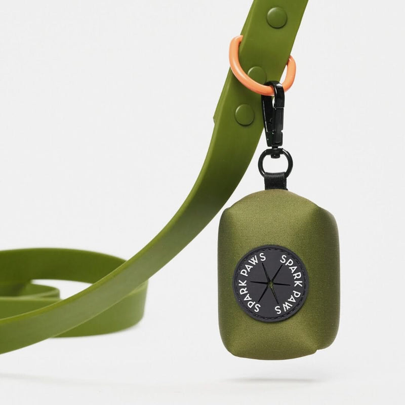 Porte-sac à crottes de chien - Vert