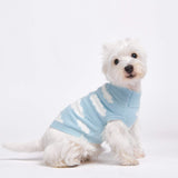 Pull pour chien en tricot nuages ​​- Bleu