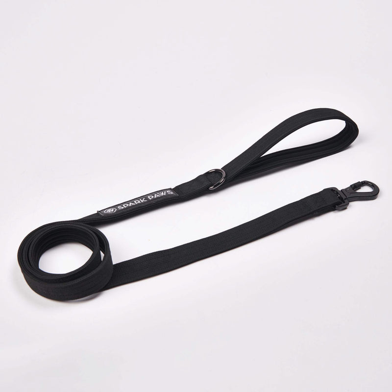 Ensemble de colliers tactiques pour chien - Noir (2"/5cm)