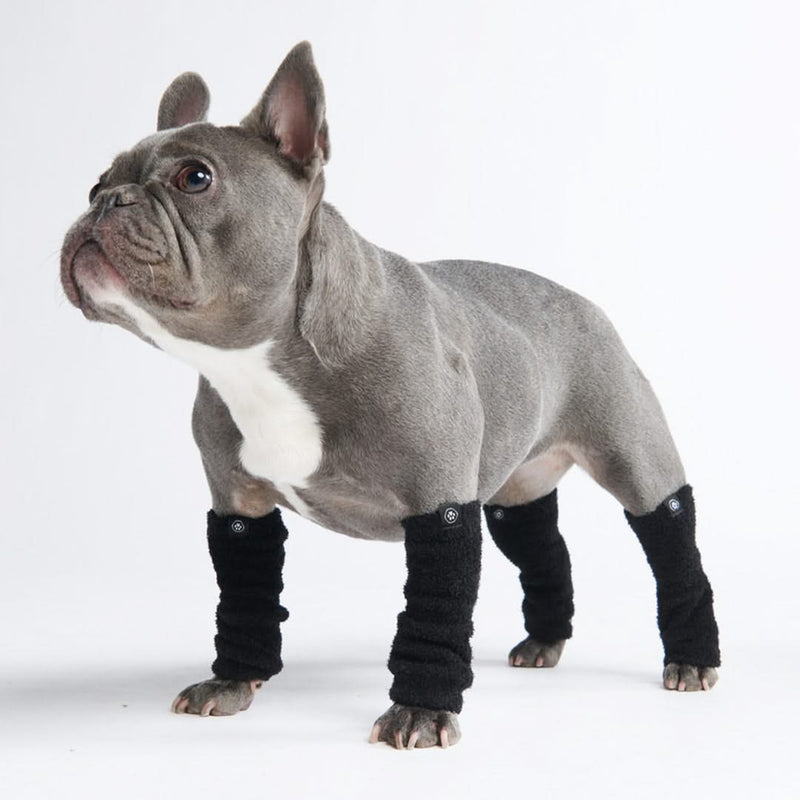 Manchettes pour jambières de chien en polaire extensible