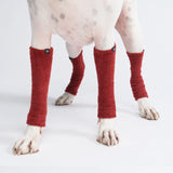 Manchettes pour jambières de chien en polaire extensible