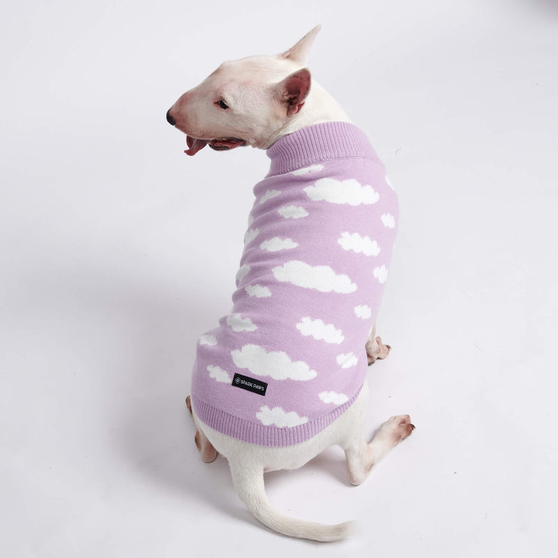 Pull en tricot pour chien ​​- Lilas