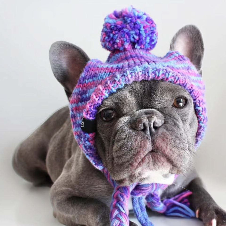 Geyoga Ensemble Bonnet Et Gants Cocker Spaniel - Cadeau Chaud Brodé Pour Amoureux Des Chiens