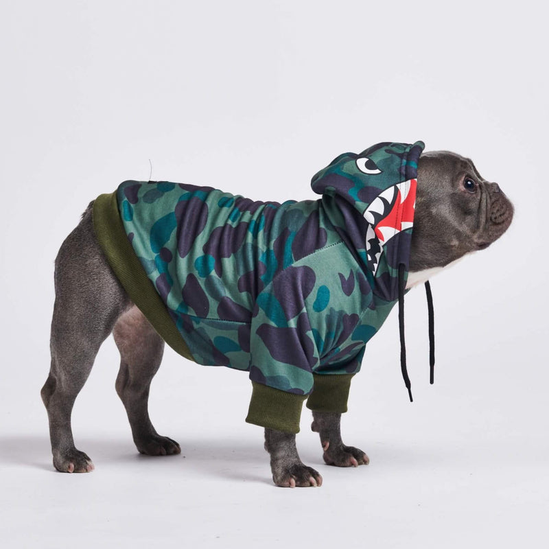 Monstre Requin Pull à Capuche Pour Chien