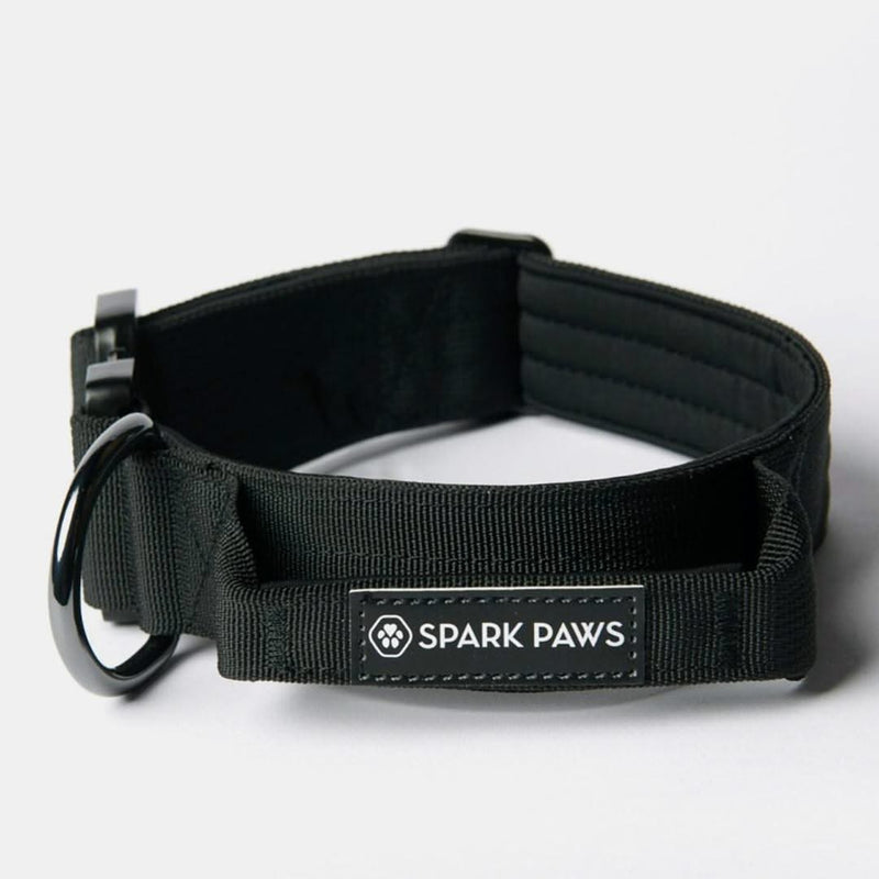 Collier tactique pour chien - Noir (1.5"/4cm)