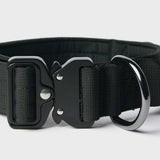 Collier tactique pour chien - Noir (1.5"/4cm)