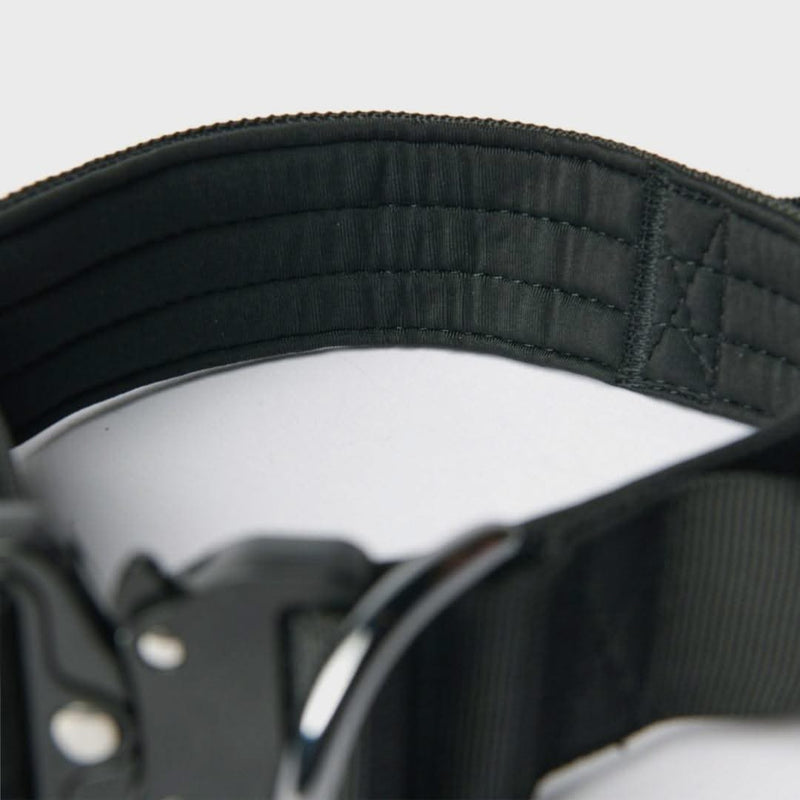 Collier tactique pour chien - Noir (1.5"/4cm)